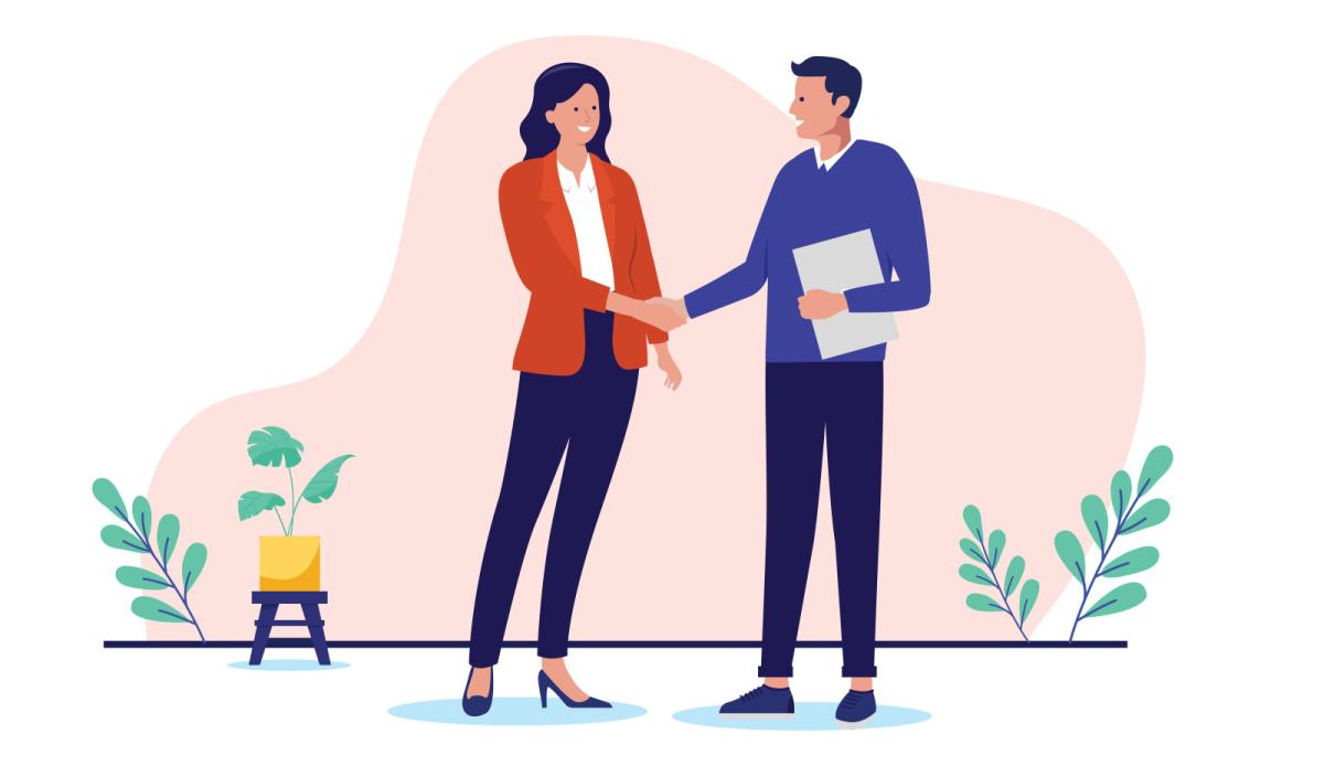 image collaboration conseiller entreprise